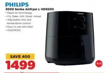 HiFi Corp PHILIPS 3000 Series Airfryer L HD9200 offer