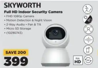 HiFi Corp SKYWORTH Full HD Indoor Security Camera offer