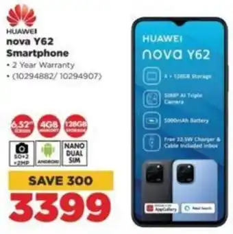 HiFi Corp HUAWEI nova Y62 Smartphone offer