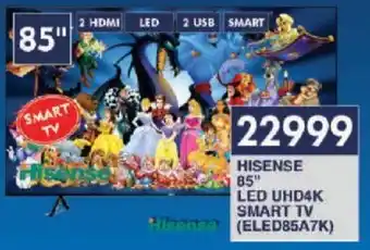 President Hyper HISENSE 85" LED UHD4K SMART TV offer