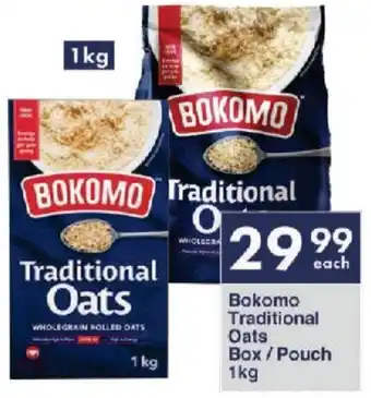 President Hyper Bokomo Traditional Oats Box / Pouch 1kg offer