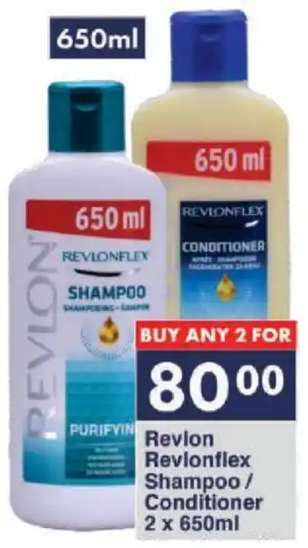 Revlon Revlonflex Shampoo/ Conditioner 2 x 650ml