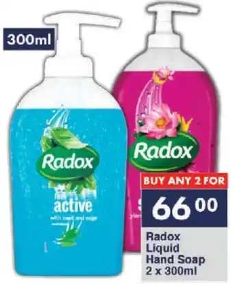 President Hyper Radox Liquid Hand Soap 2 x 300ml offer