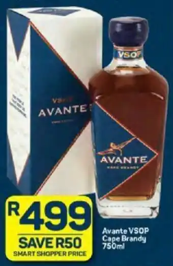 Pick n Pay Liquor Avante VSOP Cape Brandy 750ml offer