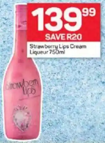 Pick n Pay Liquor Strawberry Lips Cream Liqueur 750ml offer