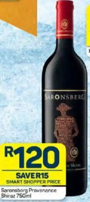 Saronsberg Provenance Shiraz 750ml