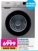 Game Samsung 9Kg Front Loader Washing Machine WW90T3040BS offer