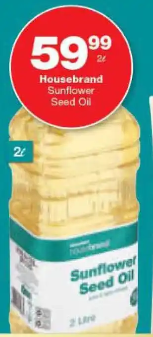 Checkers Housebrand Sunflower Seed Oil offer
