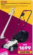 Game Ryobi 1200W Electric Lawnmower Plus 310W Electric Line Trimmer offer