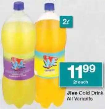 Checkers Jive Cold Drink All Variants offer