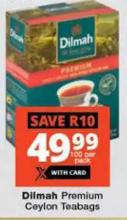 Dilmah Premium Ceylon Teabags