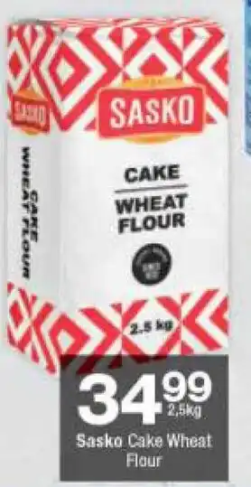 Checkers Sasko Cake Wheat Flour offer