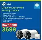 Incredible Connection TP Link C420S2 Outdoor WiFi Security Camera offer