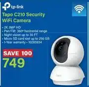 Incredible Connection TP-Link Tapo C210 Security WiFi Camera offer