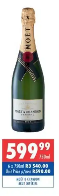 Ultra Liquors MOET & CHANDON BRUT IMPERIAL offer