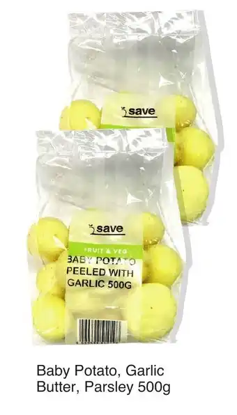 Save Hyper Baby Potato, Garlic Butter, Parsley 500g offer