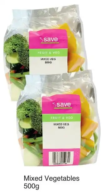 Save Hyper Mixed Vegetables 500g offer