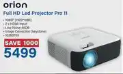 Incredible Connection Orion Full HD LED Projector Pro 11 offer