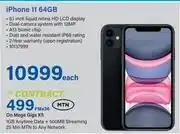 Incredible Connection Apple iPhone 11 64GB-Each offer