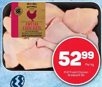 Pick n Pay Hypermarket PnP Fresh Chicken Braaipack 8s offer