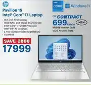 Incredible Connection HP Pavilion 15 Intel Core i7 Laptop offer