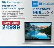 Incredible Connection Dell Inspiron 7430 Intel Core i7 Laptop offer