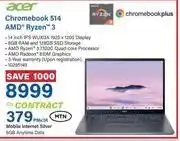Incredible Connection Acer Chromebook 514 AMD Ryzen 3 offer