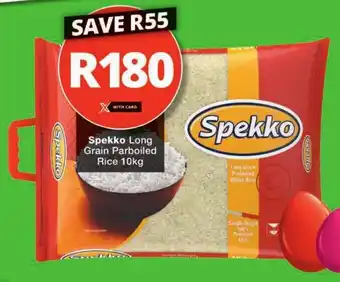 Spekko Long Grain Parboiled Rice 10kg