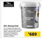Builders Warehouse Fired Earth Strong Coat-20Ltr offer