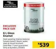 Builders Warehouse Fired Earth 6L Gloss Enamel offer