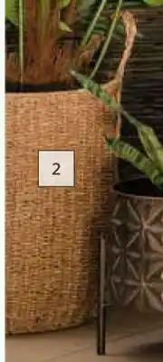 Builders Warehouse DH Seagrass Basket With Handles 400mm x 400mm x 500mm offer