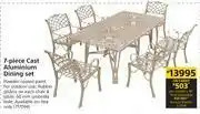 Builders Warehouse 7 Piece Cast Aluminium Dining Set offer