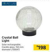 Builders Warehouse Solar Flair Crystal Ball Light offer