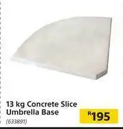 Builders Warehouse 13Kg Concrete Slice Umbrella Base offer