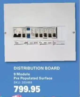 Cashbuild DISTRIBUTION BOARD offer