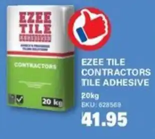 Cashbuild EZEE TILE CONTRACTORS TILE ADHESIVE offer