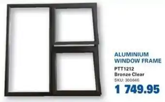 Cashbuild ALUMINIUM WINDOW FRAME offer