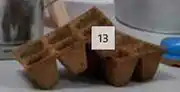 Builders Warehouse 4 Pack Square 6 Cell Fibre Trays offer