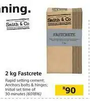 Builders Warehouse Smith & Co Fastcrete-2Ltr offer