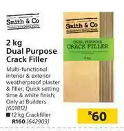 Builders Warehouse Smith & Co Dual Purpose Crack Filler-2kg offer