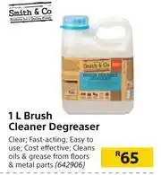 Builders Warehouse Smith & Co. 1L Brush Cleaner Degreaser offer