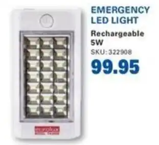 Cashbuild EMERGENCY LED LIGHT offer