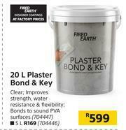 Builders Warehouse Fired Earth Plaster Bond & Key-20Ltr offer