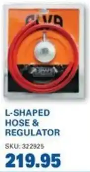 Cashbuild L-SHAPED HOSE & REGULATOR offer