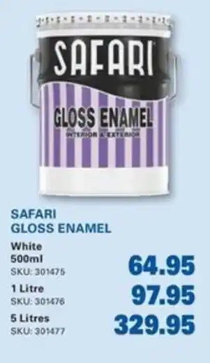 Cashbuild SAFARI GLOSS ENAMEL offer