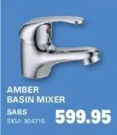 Cashbuild AMBER BASIN MIXER offer