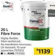 Builders Warehouse Fired Earth Damp X Fibre Force-20Ltr offer