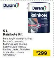 Duram Rainkote Kit-5Ltr