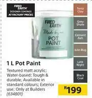 Builders Warehouse Fired Earth Pot Paint-1L offer