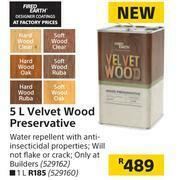 Builders Warehouse Fired Earth 5L Velvet Wood Preservative offer
